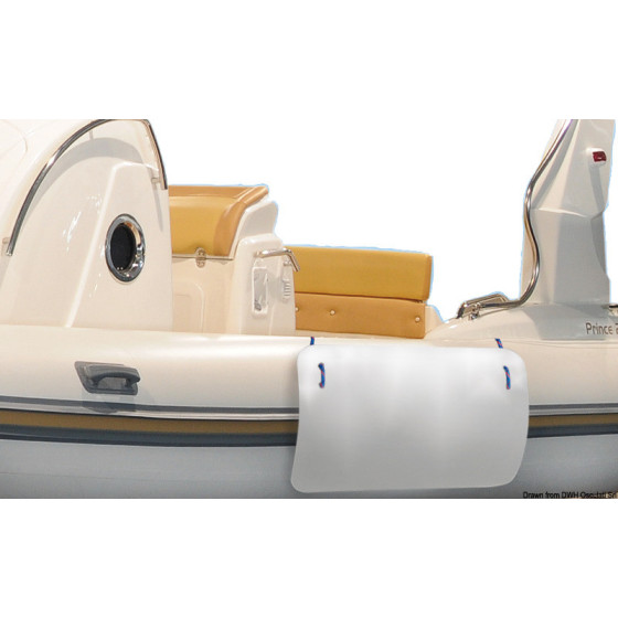 Pare-battages pour canots pneumatiques 