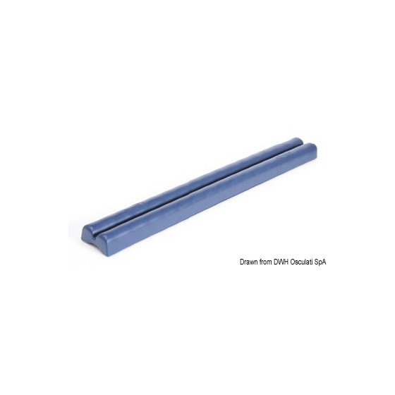 Défense pour pontons/quais en souple EVA moulé par injection Variante ou Accessoires Réduit:ponton Tre bleu 800 mm *33.519.02*
