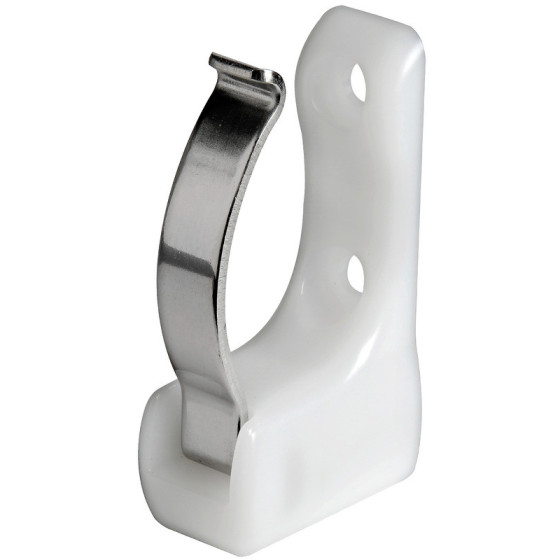 Clips à ressort pour fixation des gaffes 