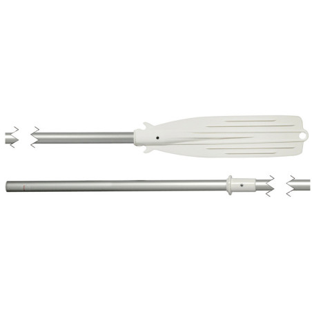 Avirons en aluminium anodisé