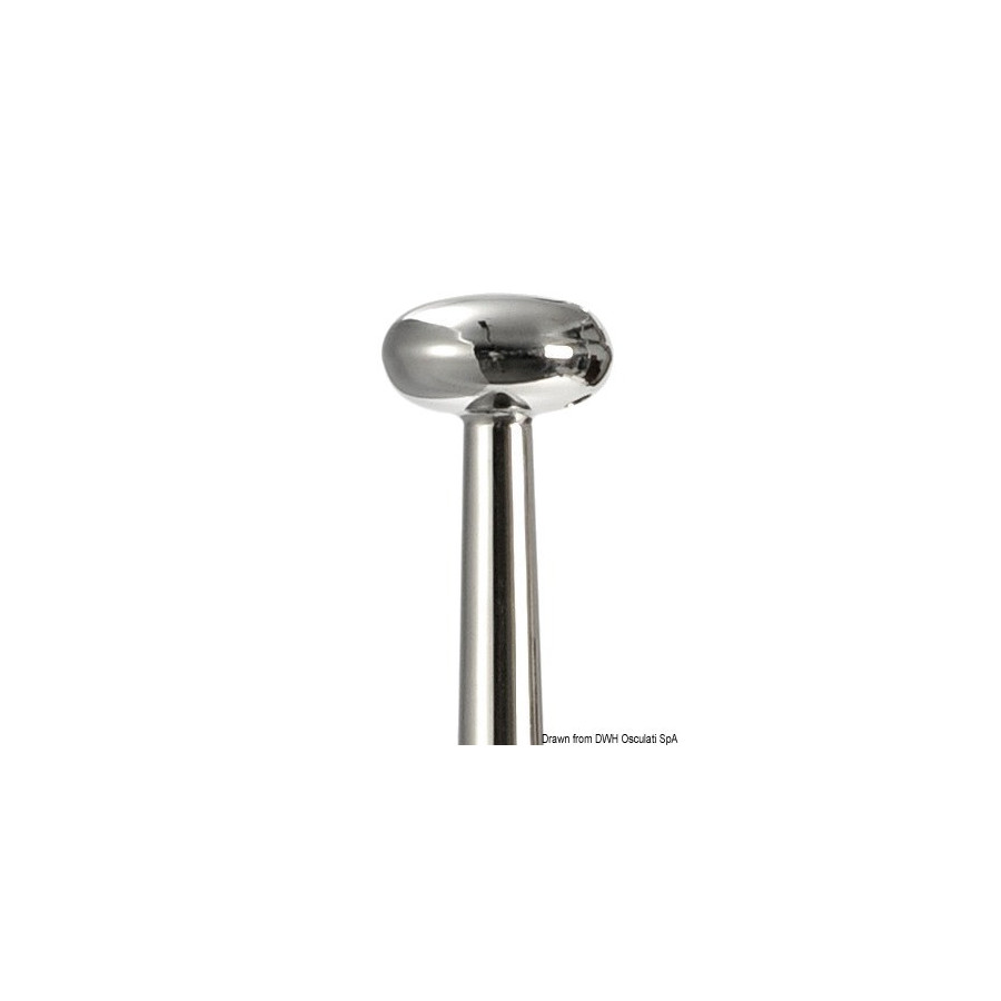 Hampe de pavillon en inox AISI 316 