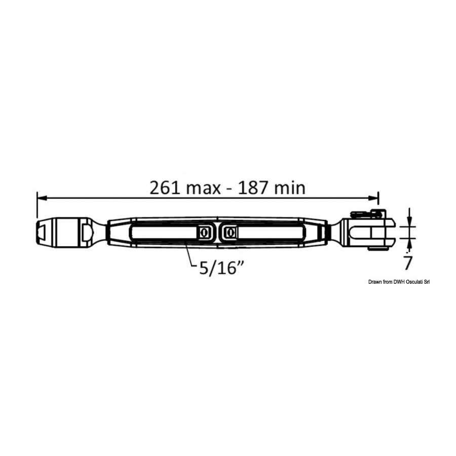 Système textile pour drailles Variante ou Accessoires Réduit:terminal for 4 mm rope *05.230.01*