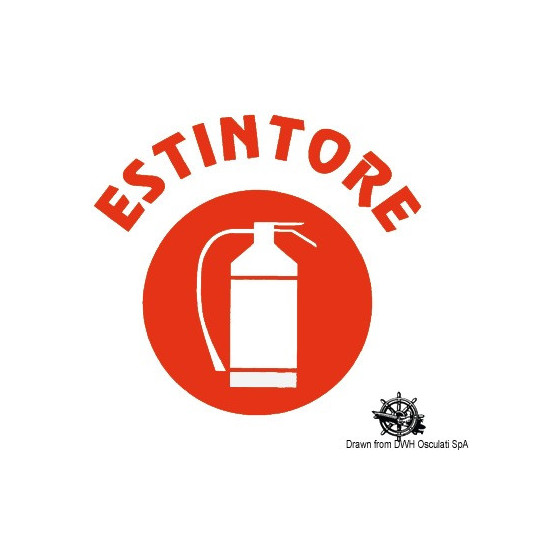 Autocollants réglementaires CE Variante ou Accessoires Réduit:CE extincteur *35.464.01* Qté : 5