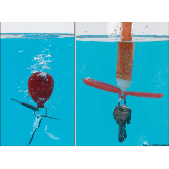 Porte-clés flottant breveté 