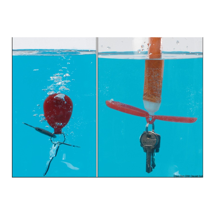 Porte-clés flottant breveté 