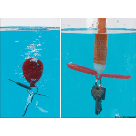 Porte-clés flottant breveté