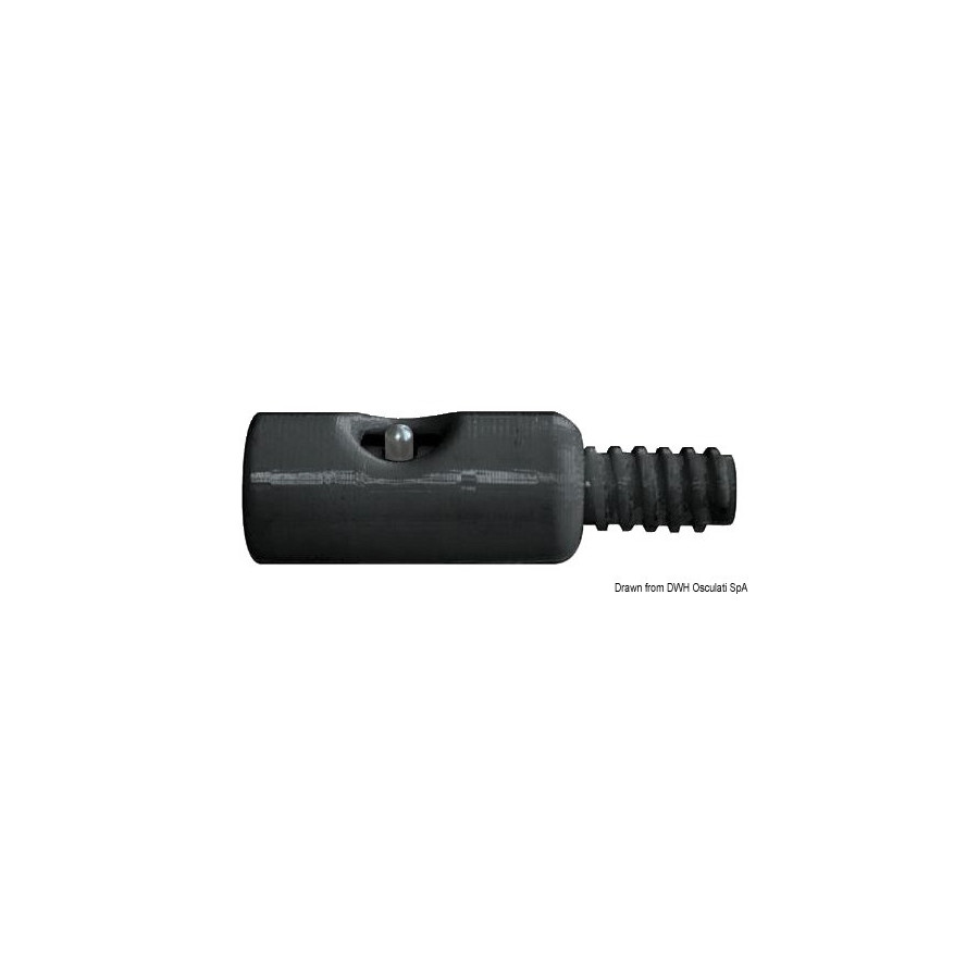 Adaptateur SHURHOLD fileté à clipser pour manches 