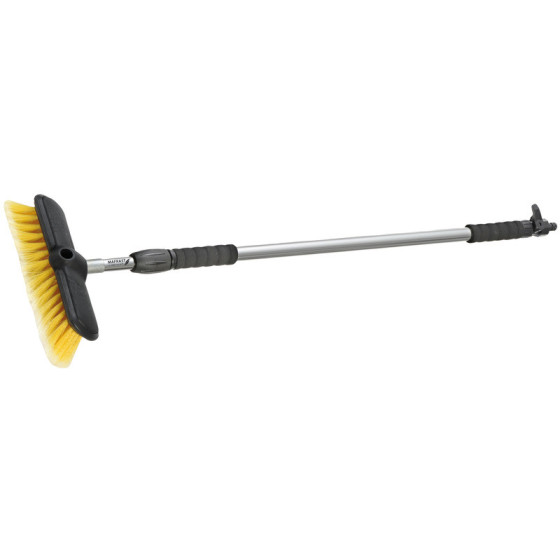 Balais-brosse télescopique MAFRAST en aluminium anodisé avec robinet de fermeture pivotant Variante ou Accessoires Réduit:Mafras