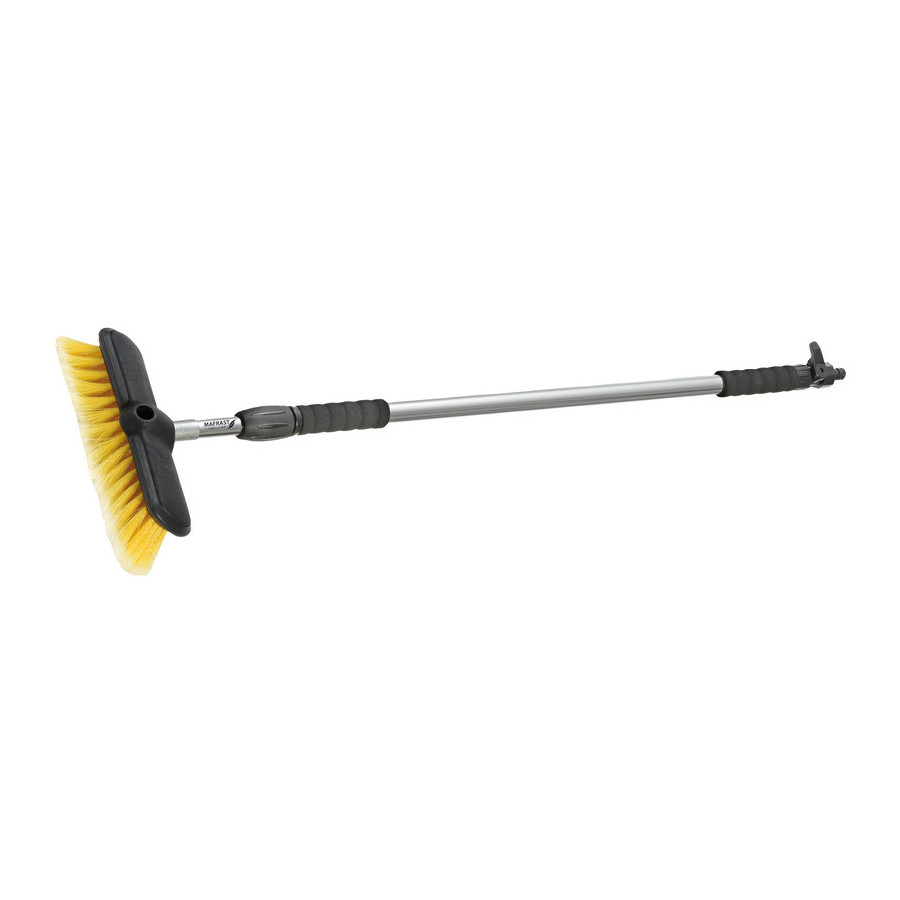 Balais-brosse télescopique MAFRAST en aluminium anodisé avec robinet de fermeture pivotant Variante ou Accessoires Réduit:Mafras