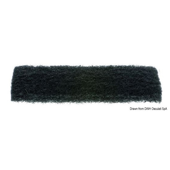 Tampon abrasif YACHTICON Variante ou Accessoires Réduit:Yachticon Hard noir *36.566.01* Qté : 4