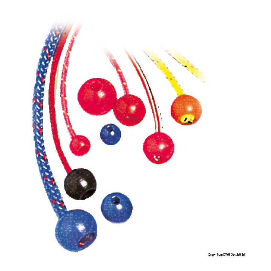 Boules Stopper en nylon de différentes couleurs 