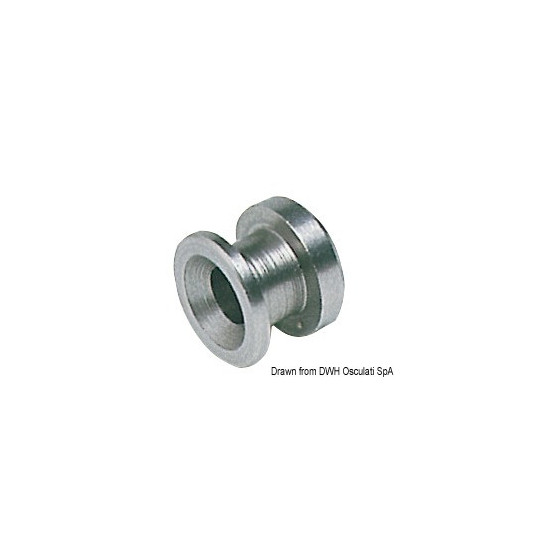 Boutons de capote en inox AISI 316 Variante ou Accessoires Réduit:capote AISI 316 10 mm *37.321.10* Qté : 10