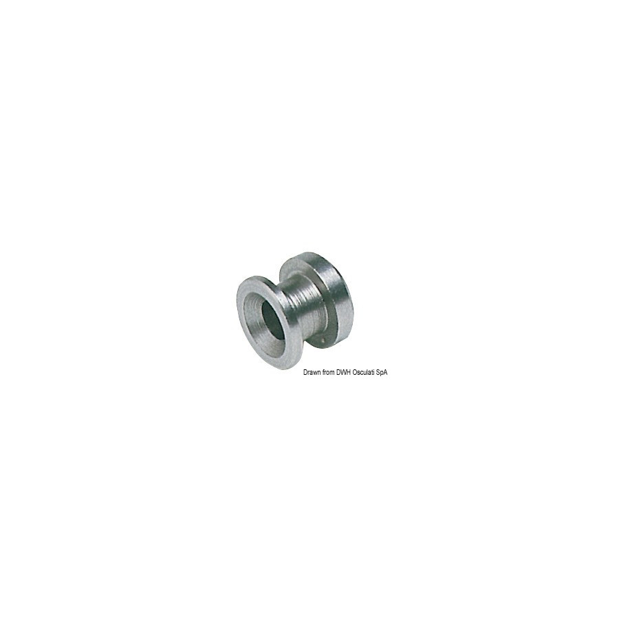 Boutons de capote en inox AISI 316 Variante ou Accessoires Réduit:capote AISI 316 10 mm *37.321.10* Qté : 10