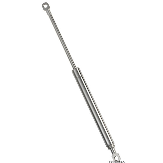 Ressort à gaz en inox œil-œil, calibrage réglable 