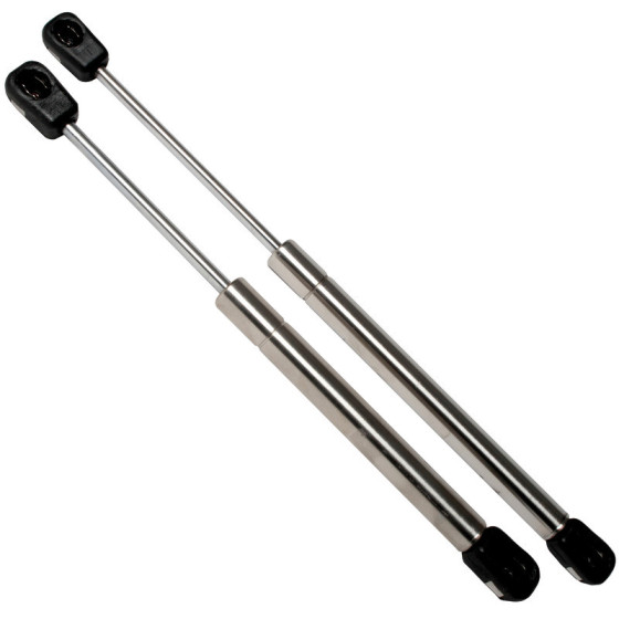 Ressorts à gaz en inox à sphère 