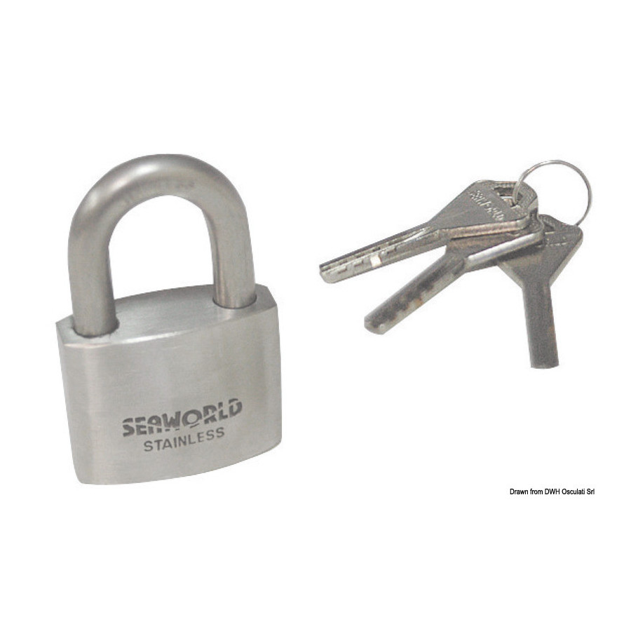 Cadenas lourds anti-crochetage et clé Fisher 