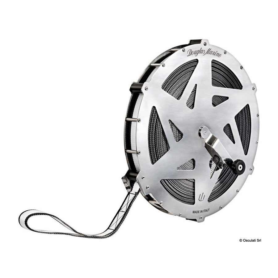 Enrouleur de ruban très résistant en acier inox DOUGLAS MARINE Evo Reel 