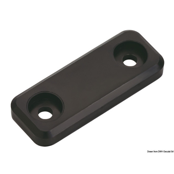 Fermeture magnétique scellée SUGATSUNE - fixation sur plan Variante ou Accessoires Réduit:fixation sur plan noir *38.107.43*