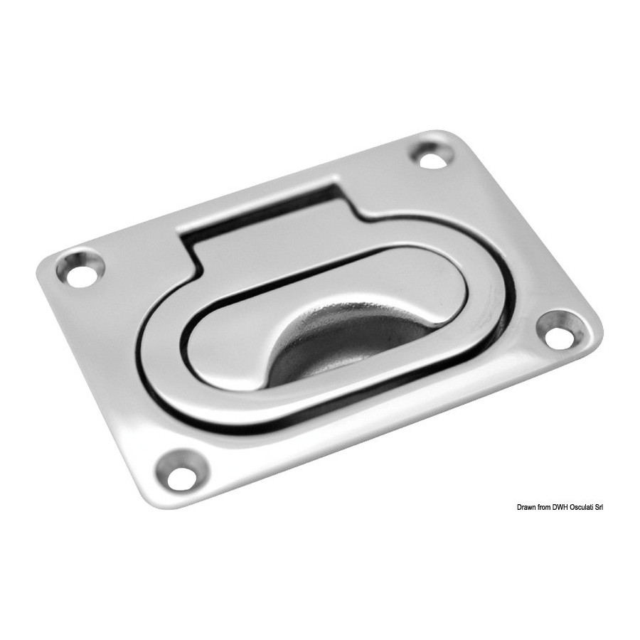 Lève-plancher Variante ou Accessoires Réduit:AISI316 poli miroir poignée *38.141.21*