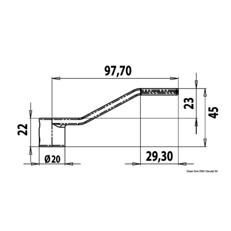 Cames / levier de rechange pour lève-plancher Variante ou Accessoires Réduit:rechange pour lève-plancher 45 mm *38.159.80*