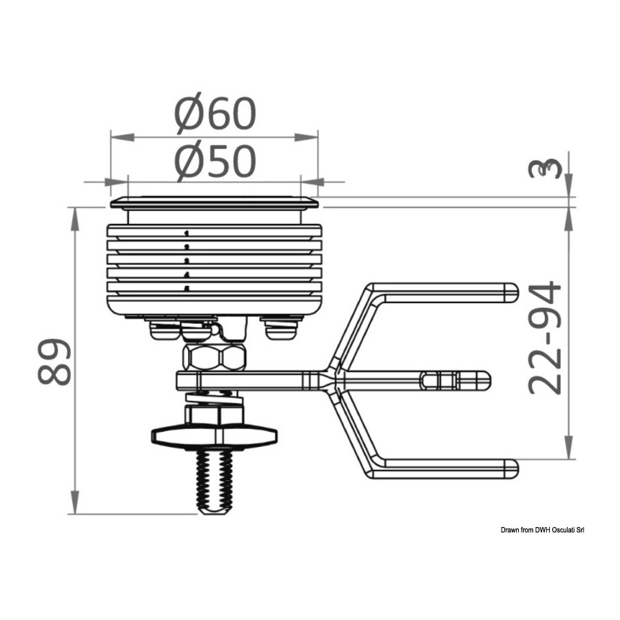 Lève-plancher Eclipse LIFT & TURN (Fermeture à compression) - SMALL 