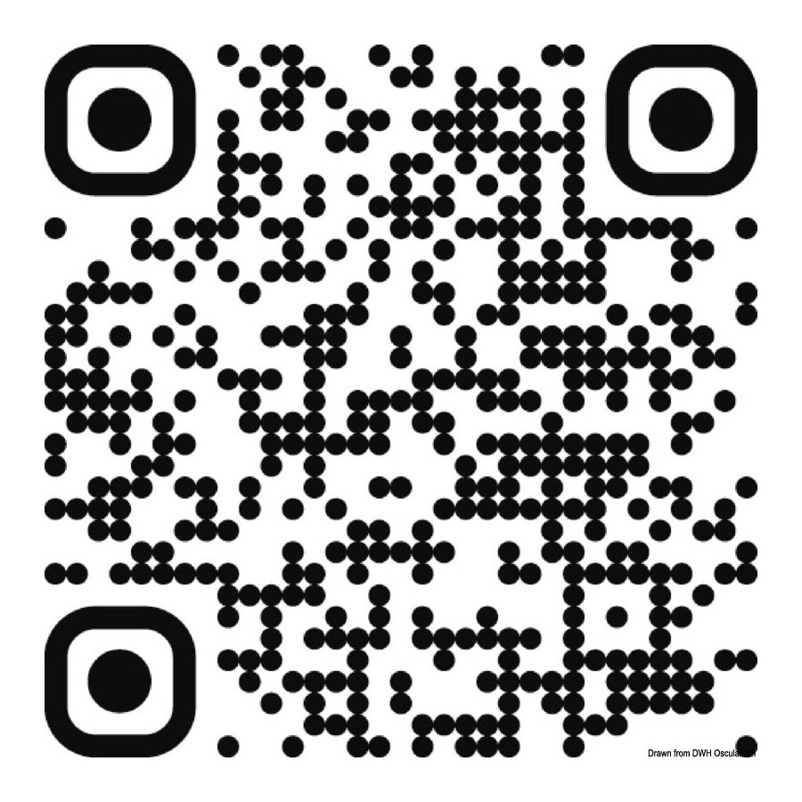 Verrou de tirage Eclipse (moyen) pour cabines Marinaio ou grands casiers 