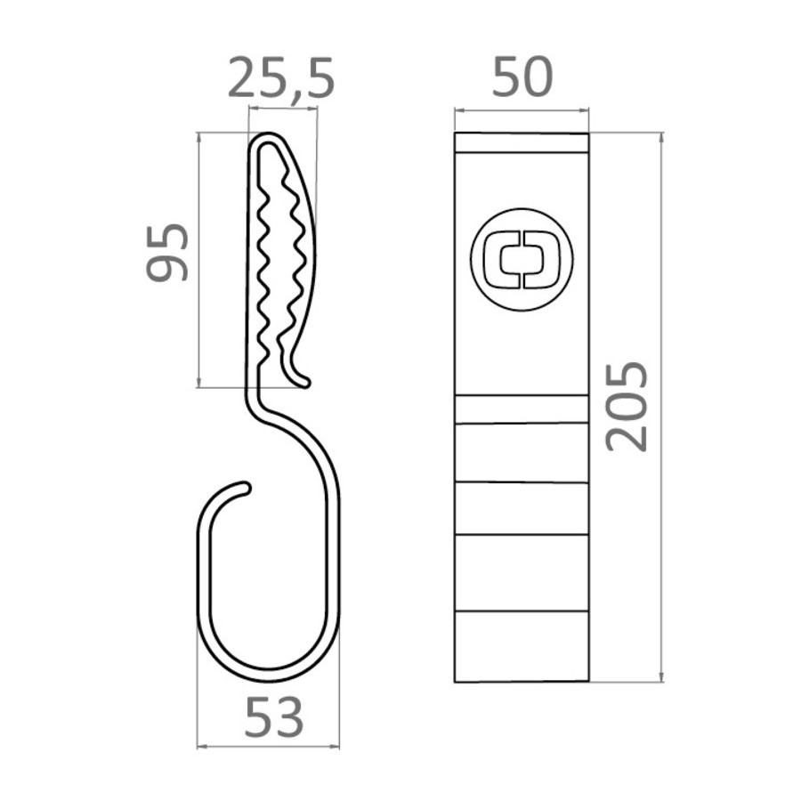 Serre-câble Cable Hook 