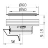 Lève-plancher Eclipse PUSH LOCK (serrure à poussoir)