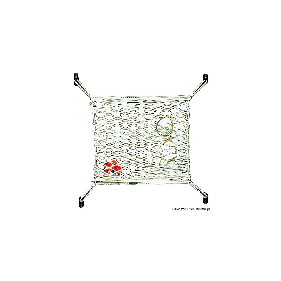 Filet élastique en nylon porte-objets 