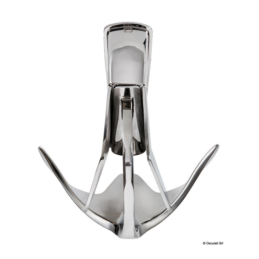 Davier de proue + ancre Trefoil® avec fermeture de protection contre l'eau 