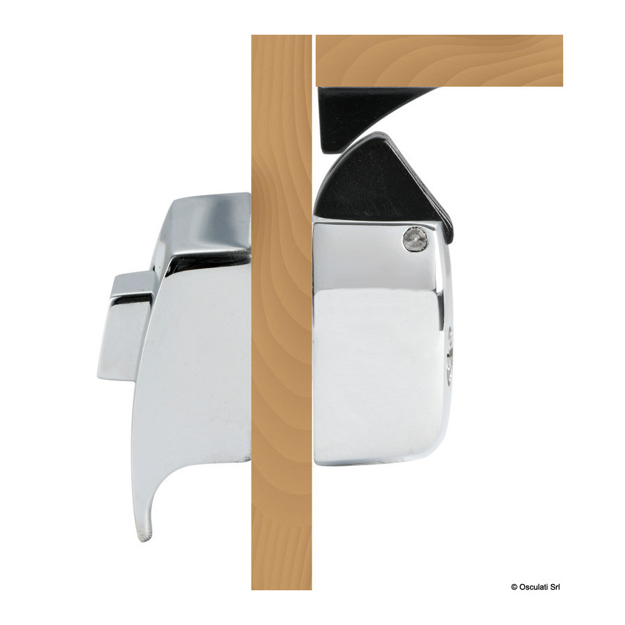 Bouton en laiton avec serrure 