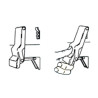 Fermeture anti-vibration pour coquerons