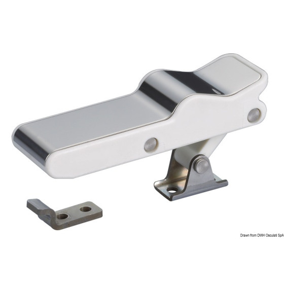 Fermeture anti-vibration pour coquerons, couverture en acier Variante ou Accessoires Réduit:à levier excentrique *38.200.10*
