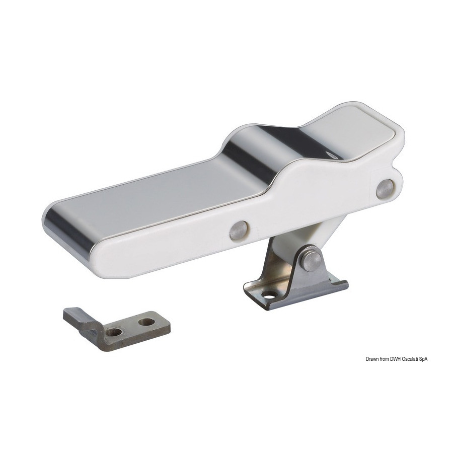 Fermeture anti-vibration pour coquerons, couverture en acier Variante ou Accessoires Réduit:à levier excentrique *38.200.10*