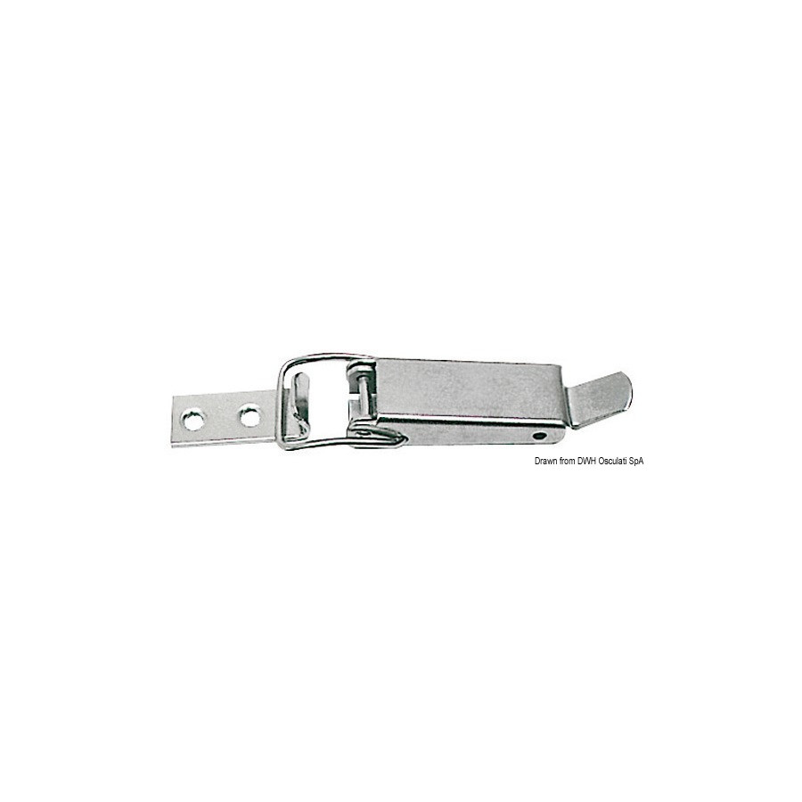 Fermeture à levier en inox Variante ou Accessoires Réduit:inox 102mm *38.203.00* Qté : 4