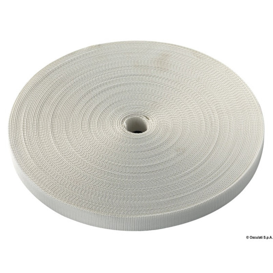 Sangle en polyester haute résistance Variante ou Accessoires Réduit:25 mm x 50 m *06.401.25* Qté : 50 mètres