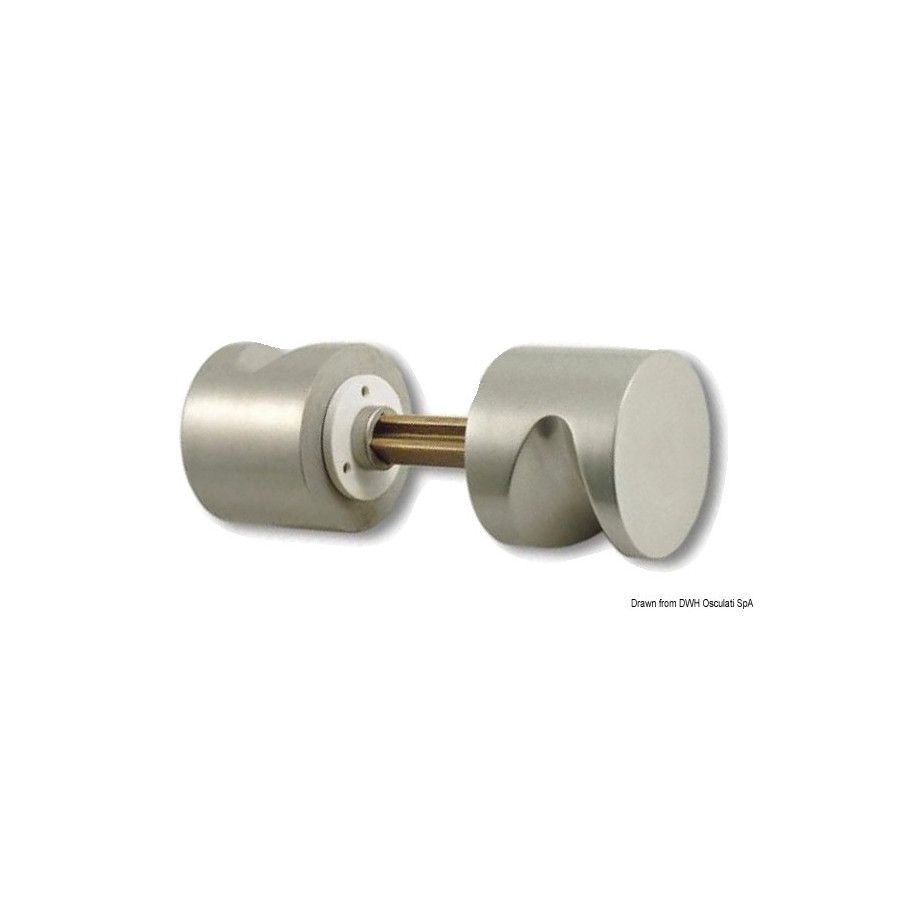 Poignées Classic Variante ou Accessoires Réduit:Style aluminium anodisé 40x32 mm *38.340.50*