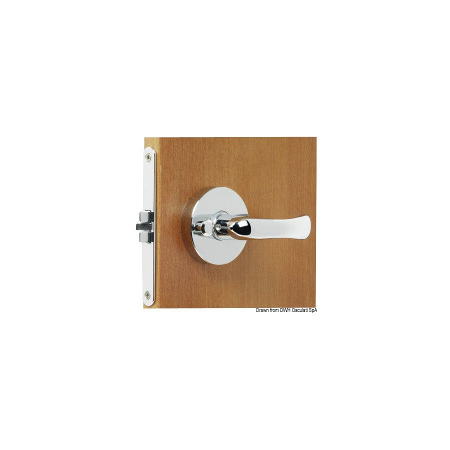 Serrure anti-vibration reversible (D-G) à encastrer 