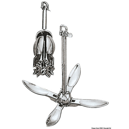 Ancres parapluie pliables