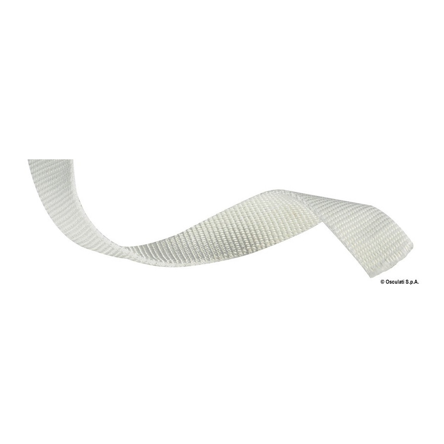 Sangle en polyester haute résistance Variante ou Accessoires Réduit:25 mm x 50 m *06.401.25* Qté : 50 mètres