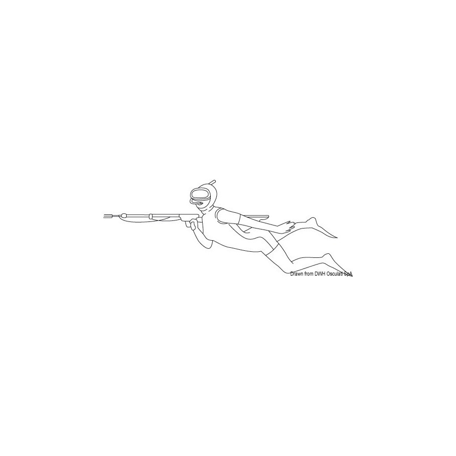 Tresse de rechange pour fusils de plongée 