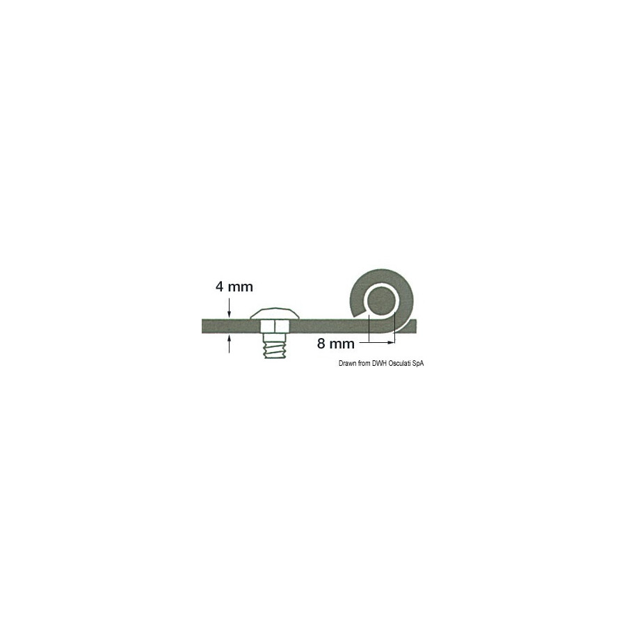 Charnières 4 mm 