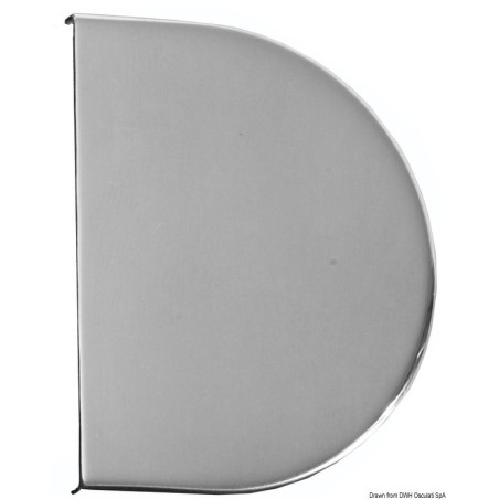 Masque en inox AISI 316 poli miroir