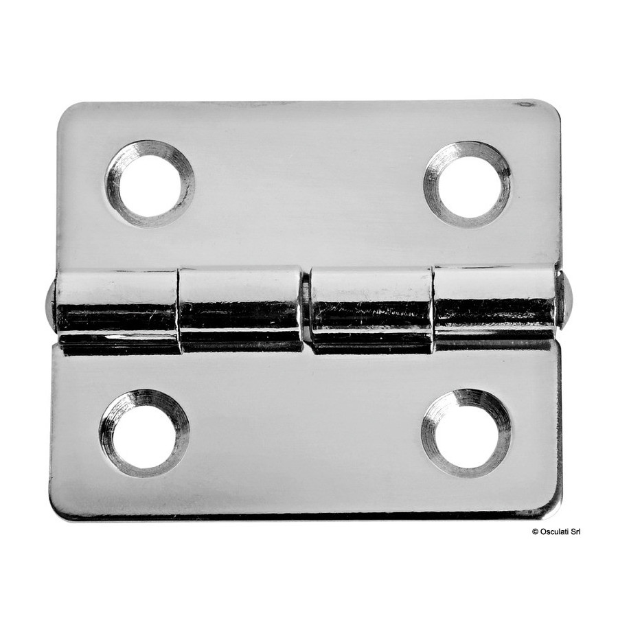 Charnières 1,3 mm Variante ou Accessoires Réduit:poli miroir 38x33 mm *38.467.80* Qté : 6