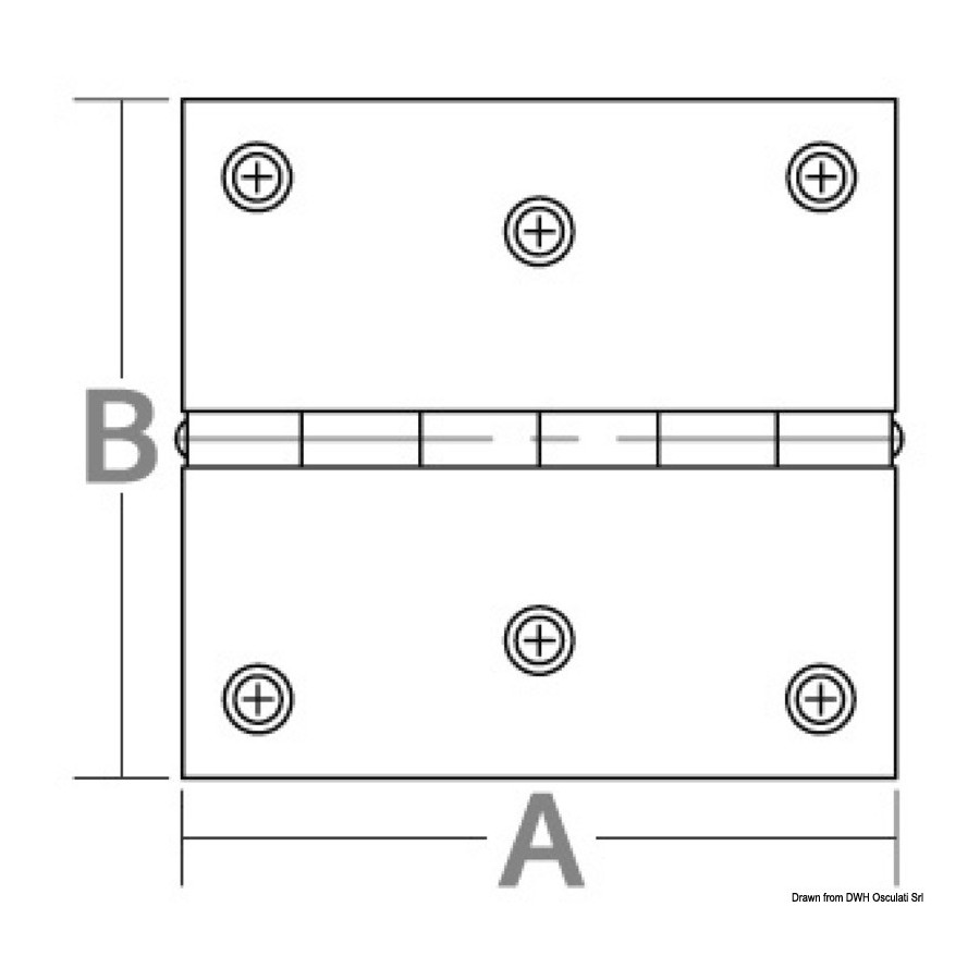 Charnières 1,3 mm 