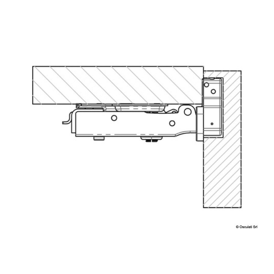 Charnière à ressort pour portes Soft Close Variante ou Accessoires Réduit:ressort portes Soft Close Full Overlay *38.526.01*