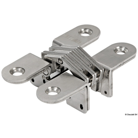 Charnières escamotables pour portes AISI 304 