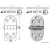 Charnières 2 mm