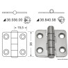 Charnières 2 mm
