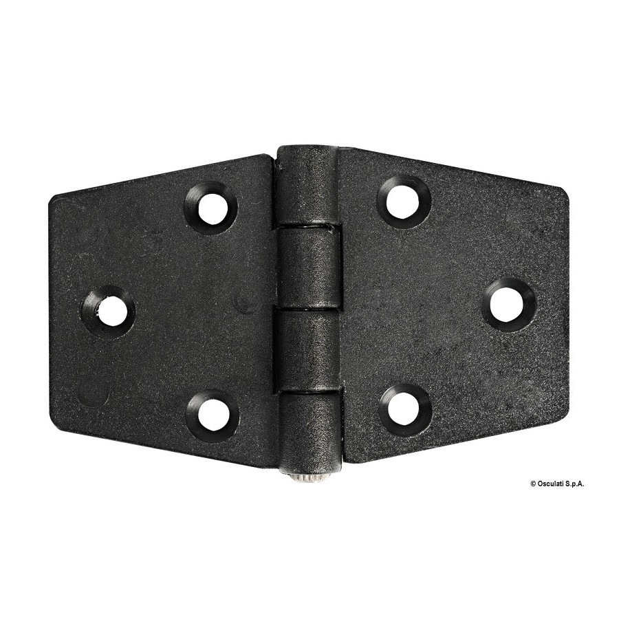Charnières Variante ou Accessoires Réduit:reinforcé noir 98x65 mm *38.823.20* Qté : 6
